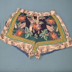 Colorful summer shorts with pockets